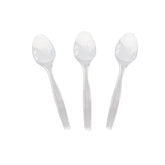 Linguri reutilizabile transparente, 50 buc/set - pentru catering, servitul mesei, picnic