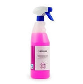 Detergent profesional de baie 750ml cu pulverizator - SANIBAN - pentru bai, toalete - curata si indeparteaza calcarul depus