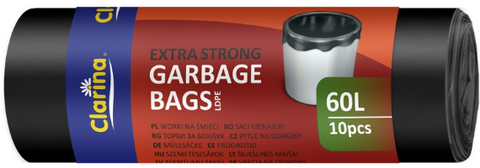 SACI MENAJERI CLARINA, 35L, 60L, 120L, 160L, 240L, ULTRAREZISTENTI pentru deseuri diverse