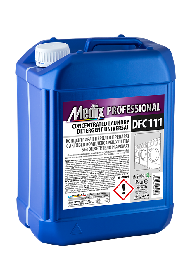 DETERGENT DE RUFE CONCENTRAT UNIVERSAL 5L, DFC 111 - Detergent de rufe concentrat universal