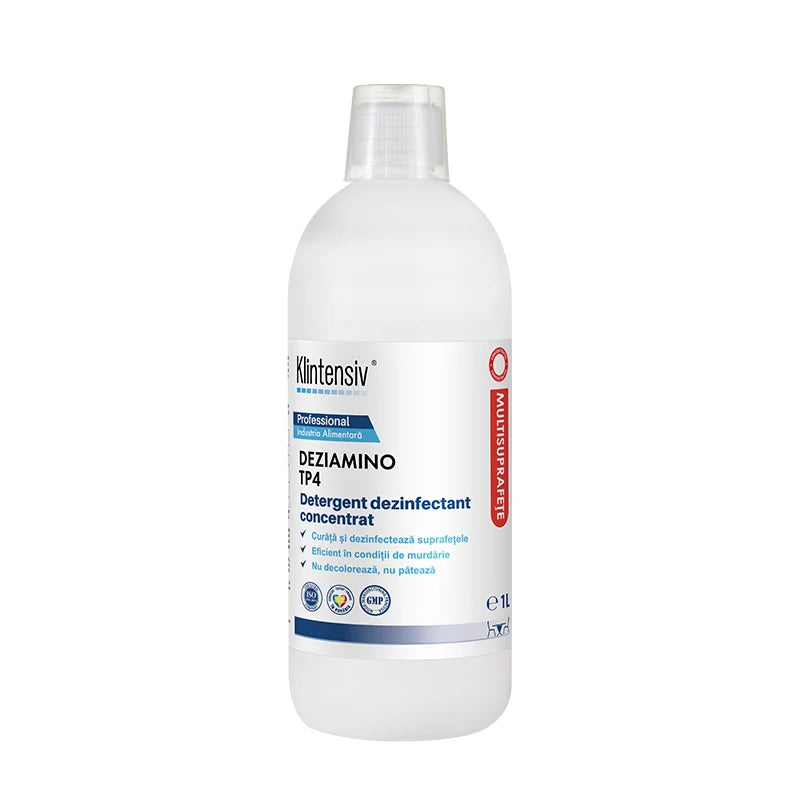 Detergent dezinfectant concentrat Deziamino®TP4 1L-pentru industria alimentara si Ho.Re.Ca.