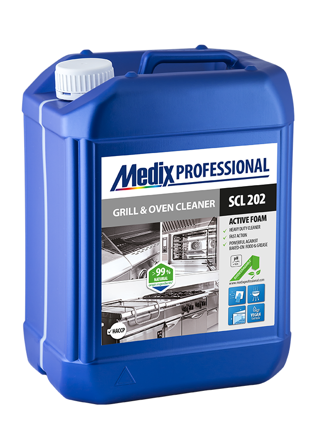 DEGRESANT MEDIX PROFESSIONAL SCL 202, 5L, pentru GRĂTARE ȘI CUPTOARE