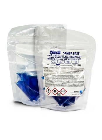 SAMBA FAST - ULTRACONCONCENTRAT - pentru curatarea sticlei si a suprafetelor diverse