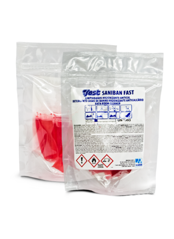 SANIBAN FAST - ULTRACONCENTRAT - pentru BAI, Solutie Anticalcar Parfumata
