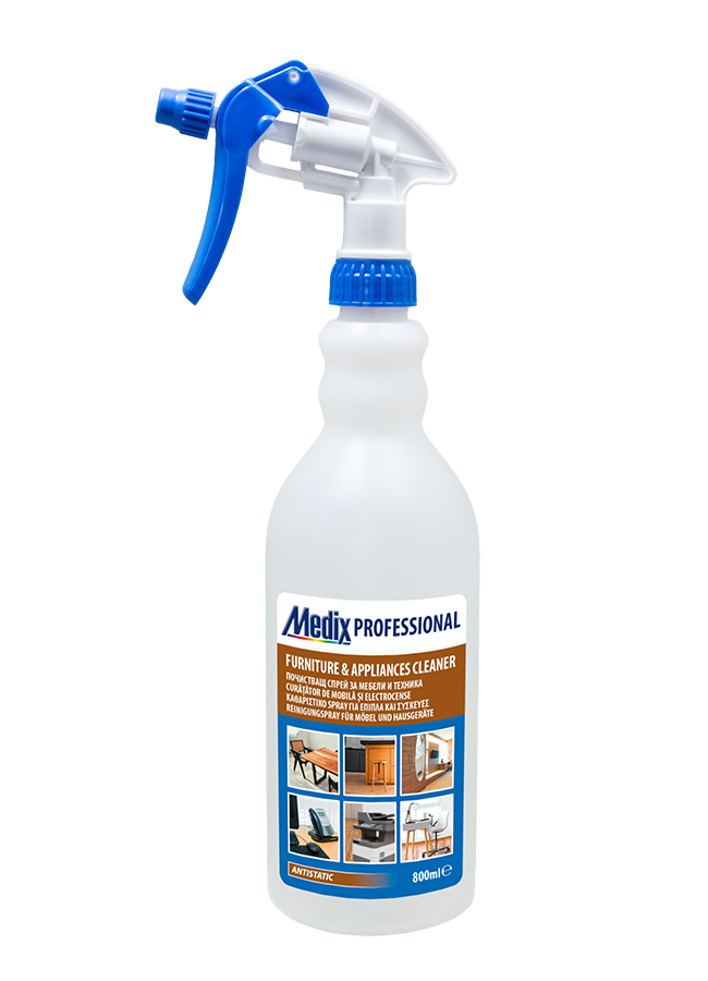 DETERGENT PENTRU MOBILĂ FCL 2128, 800ml  - Spray de curățare pentru mobilă și electrocasnice