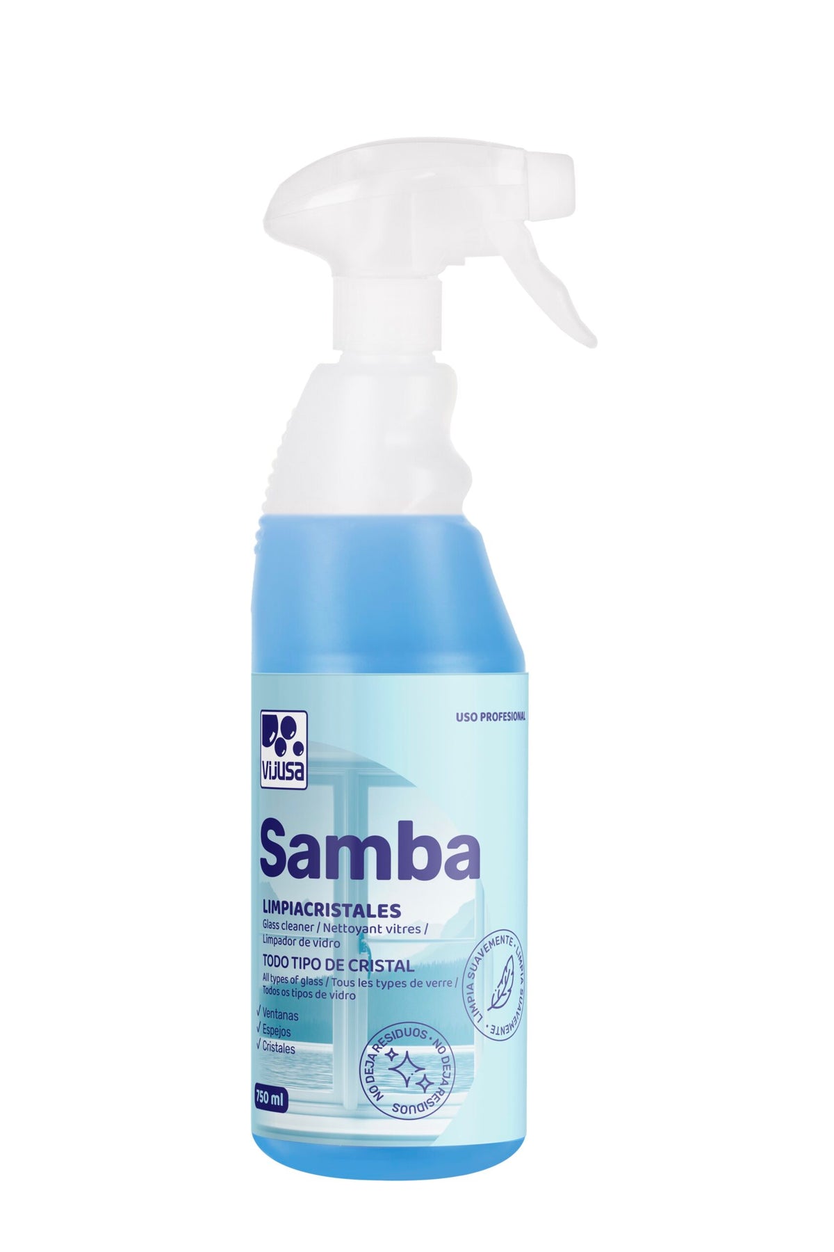SAMBA LIMPIACRISTALES  750ml TRG - SOLUTIE GEAMURI s.a.