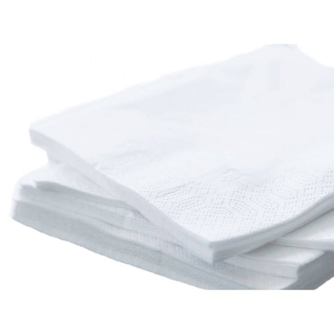 Servetele Albe, 1str, 33x33cm, 5kg/pachet, impaturite 1/4 PD- pentru catering, restaurante, cantine, catering, etc.