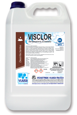 VISCLOR 5L - DEGRESANT si DEZINFECTANT SUPRAFETE - pentru degresare diverse suprafete, inclusiv gresie