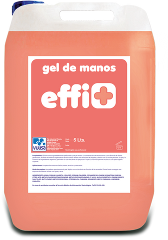EFFI+ GEL DE MANOS 5L - Sapun Lichid (gel de maini) parfumat