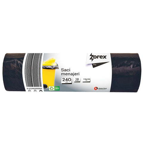 SACI MENAJERI ZOREX, 35L, 60L, 120L, 160L, 240L, ULTRAREZISTENTI pentru deseuri diverse