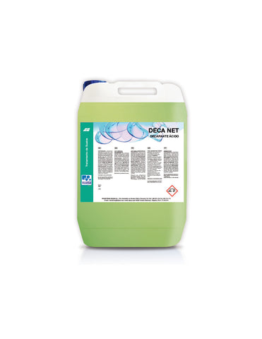 DECA NET 5L - decapant acid (DEZINCRUSTANT) pentru suprafete - elimina reziduurile calcaroase in urma zugravitului