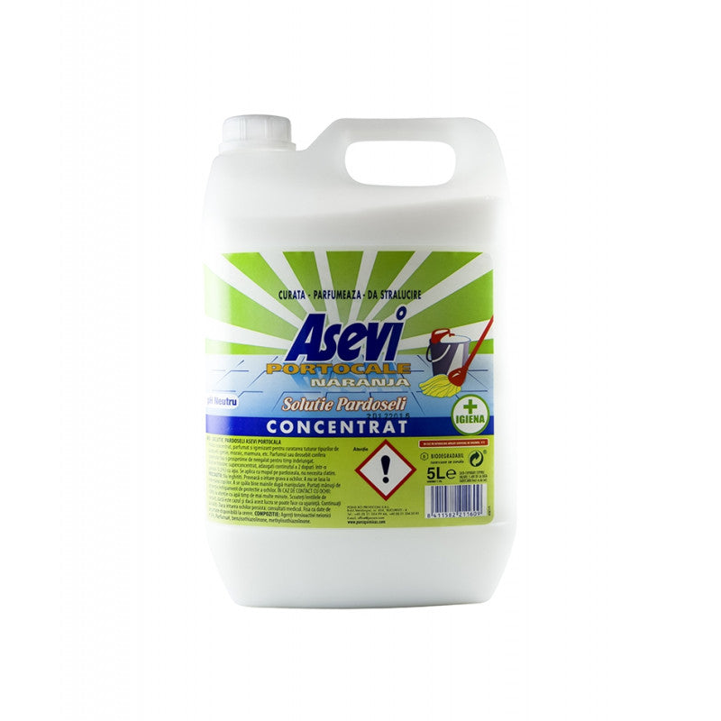 Detergent pardoseli ASEVI Portocala 5L