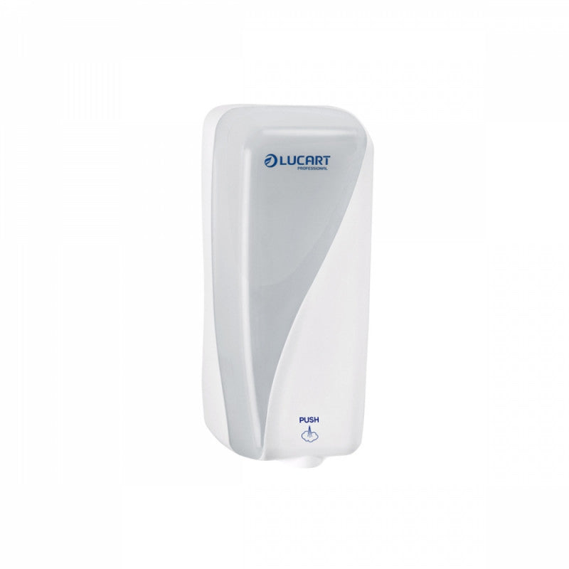 LucArt-Dispenser din Plastic Alb pentru sapun spuma, 800 ml - Identity