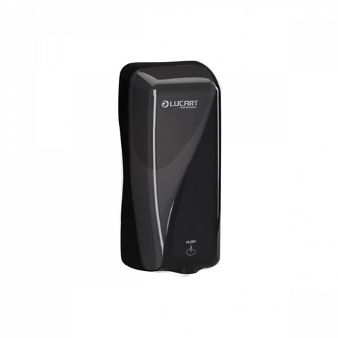 LucArt-Dispenser din Plastic Negru pentru sapun spuma, 800 ml - Identity