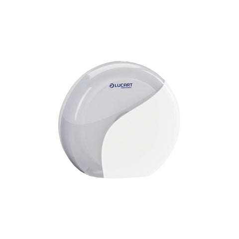 LucArt-Dispenser hartie igienica mini Jumbo alb