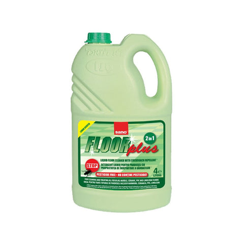 SANO Floor Plus 4L, Detergent Insecticid pentru Pardoseli