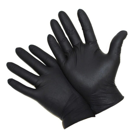 MANUSI NITRIL NEGRE, NEPUDRATE