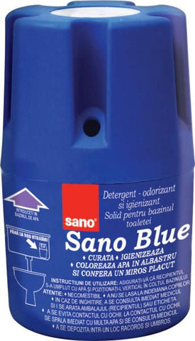 Odorizant WC Sano Blue, 150 g - pentru igienizare vas WC