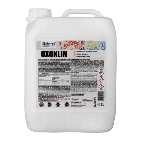 OXOKLIN Dezinfectant de nivel inalt, 5 litri - dezinfectant instrumentar medical, tacamuri, etc.
