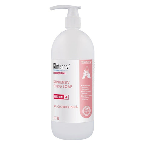 Sapun Chirurgical QUAT SOAP 1000ml s-a INLOCUIT cu Sapun CHDG, 4% Clorhexidina, 1000 ml, Klintensiv