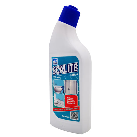 Detartrant pentru Toalete - SCALITE BANOS 750ml - pentru chiuvete, cabine dus, vas WC