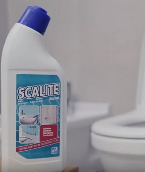 Detartrant pentru Toalete - SCALITE BANOS 750ml - pentru chiuvete, cabine dus, vas WC