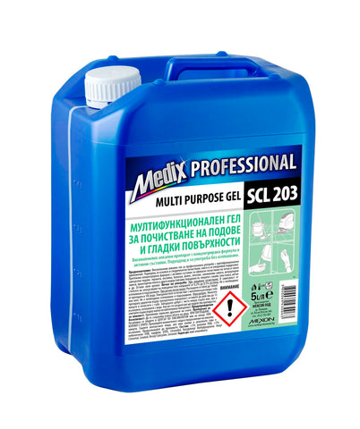 GEL MULTIPURPOSE SCL 203 - Gel de curățare multifuncțional pentru podele și suprafețe netede