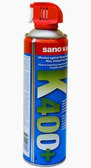 SANO K400 Spray insecticid cu aerosol impotriva insectelor zburatoare, 500 ml