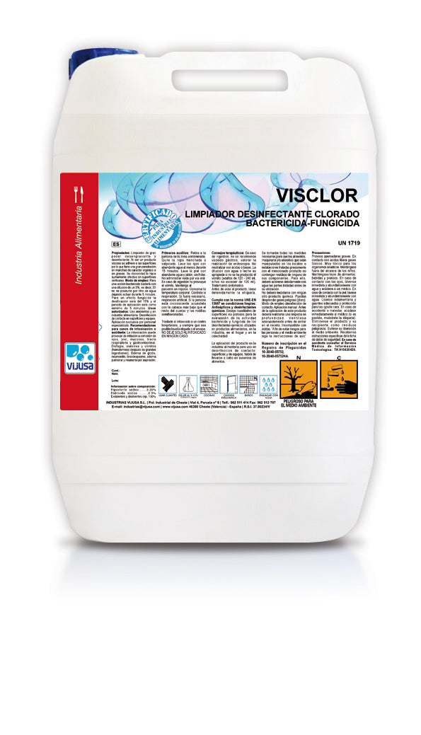 VISCLOR 5L - DEGRESANT si DEZINFECTANT SUPRAFETE - pentru degresare diverse suprafete, inclusiv gresie